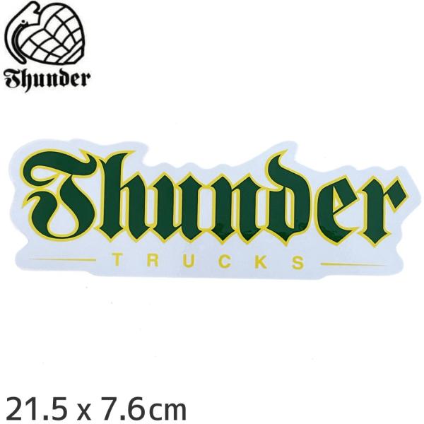 サンダートラック THUNDERスケボー ステッカー THUNDER SCRIPT STICKER ...