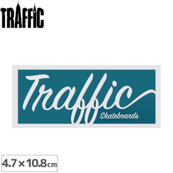 TRAFFIC トラフィック スケボー ステッカー LOGO STICKER 4.7cm × 10....