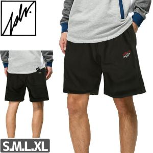 スケボー スケートボード ジャスリブ JSLV スウェットパンツ ショーツ PENNANT SWEATSHORTS ブラック NO4｜sk8-sunabe