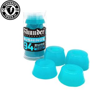 サンダー THUNDER スケボー ブッシュ PREMIUM BUSHING ミディアムハード 94DURO クリアブルー NO11