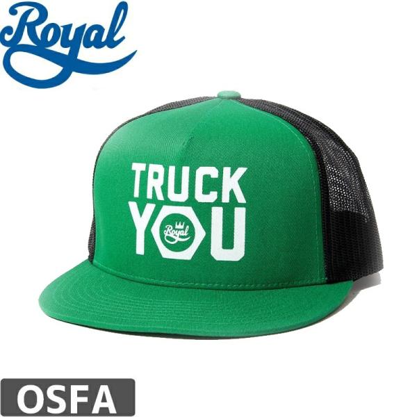 ロイヤル ROYAL TRUCKS スケボー スケートボード キャップ TRUCK YOU MESH...