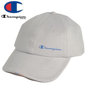 CHAMPION チャンピオン ベースボールキャップ YC DAD CAP ミディアムグレー NO10｜sk8-sunabe