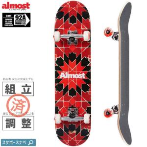 オルモスト ALMOST スケボー スケートボード コンプリート TILE PATTERN FP COMPLETE 92A 7.75インチ NO50｜sk8-sunabe