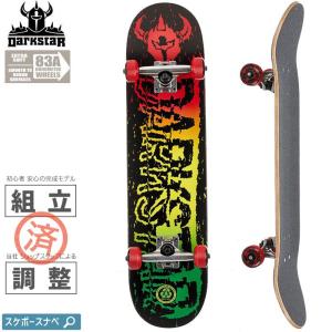 ダークスター DARKSTAR スケボー コンプリート VHS RASTA SOFT WHEELS COMPLETE 83A 7.5インチ NO147｜sk8-sunabe