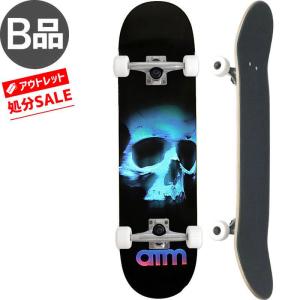 アウトレット ATM CLICK エーティーエム スケボー コンプリート GHOST SKULL 8.0インチ TENSOR オリジナルビルド NO1｜sk8-sunabe