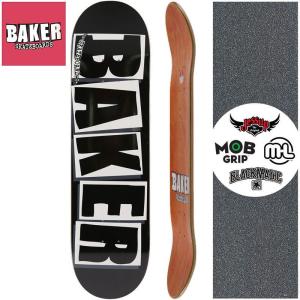 ベーカー BAKER スケボー スケートボードデッキ BRAND LOGO BLACK/WHITE DECK 8.0/8.125/8.475 NO128