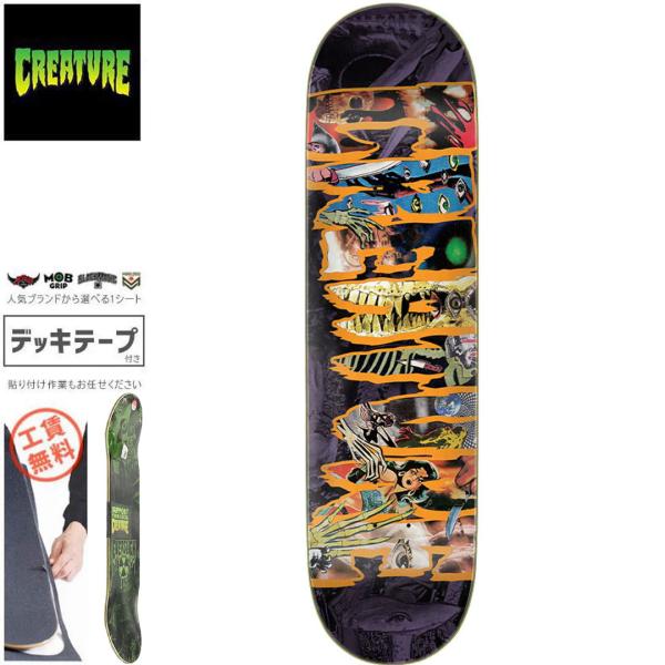 クリーチャー CREATURE スケートボード デッキ SBK LOGO SM EVERSLICK ...