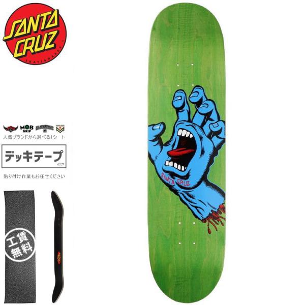 サンタクルーズ SANTA CRUZ スケートボード デッキ SCREAMING HAND DECK...