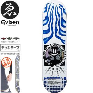 EVISEN エビセン スケートボード デッキ ゑびせん FINE PRINT DECK 8.25インチ/8.5インチ NO154｜sk8-sunabe