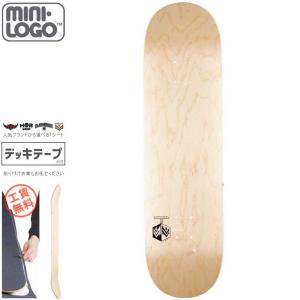 MINI-LOGO ミニロゴ スケボー スケートボード デッキ CHEVRON DETONATOR NATURAL 255 DECK 7.5インチ/7.7インチ/8.0インチ/8.25 NO4｜sk8-sunabe