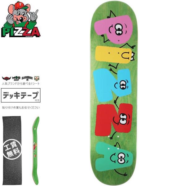 PIZZA SKATEBOARDS ピザ スケートボード デッキ FRENZ DECK 8.0インチ...