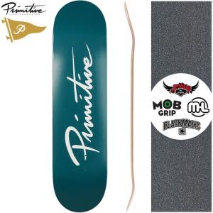 PRIMITIVE プリミティブ スケボー デッキ NUEVO SCRIPT CORE DECK 7.75インチ/8.0インチ NO150｜sk8-sunabe