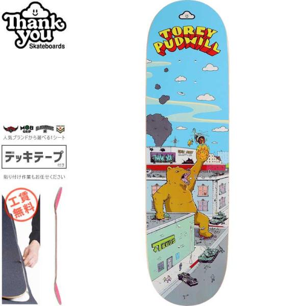THANK YOU SKATEBOARDS サンキュー スケボー PUDWILL RAMPAGE D...
