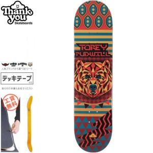 THANK YOU SKATEBOARDS サンキュー スケートボード デッキ TOREY GEO BEAR DECK 7.75インチ/8.0インチ NO34｜sk8-sunabe