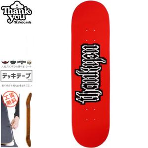 THANK YOU SKATEBOARDS サンキュー スケートボード デッキ GOTHIC SPRITE DECK 7.75インチ/8.0インチ NO37｜sk8-sunabe