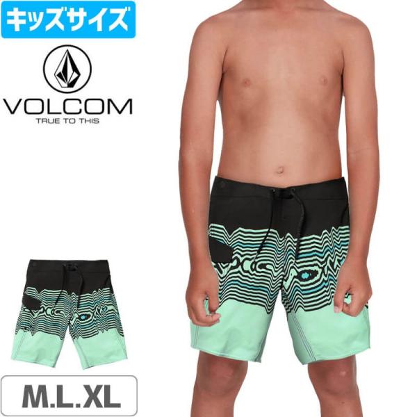 スケボー スケートボード VOLCOM ボルコム キッズ 水着 ボードショーツ LITTLE BOY...