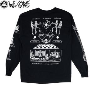 WELCOME ウェルカム スケートボード ロンT BOB BAKER LONG SLEEVE TE...