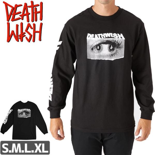 デスウィッシュ DEATHWISH スケボー スケートボード ロングTシャツ DOUBLE VISI...