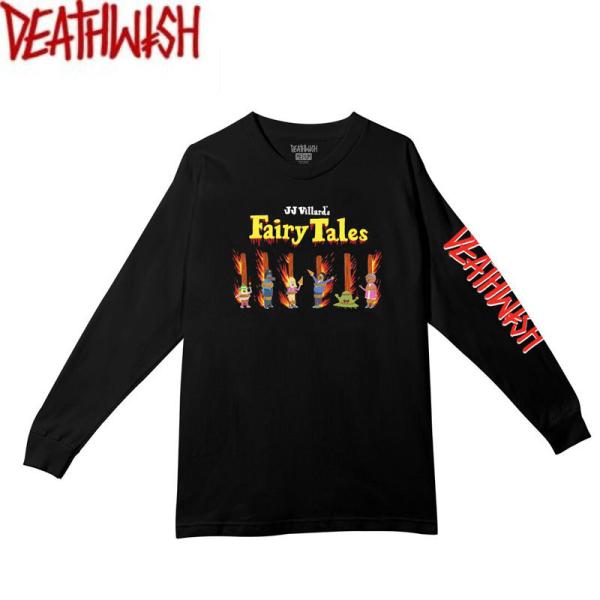 デスウィッシュ DEATHWISH スケボー スケートボード ロングTシャツ FAIRY TALES...
