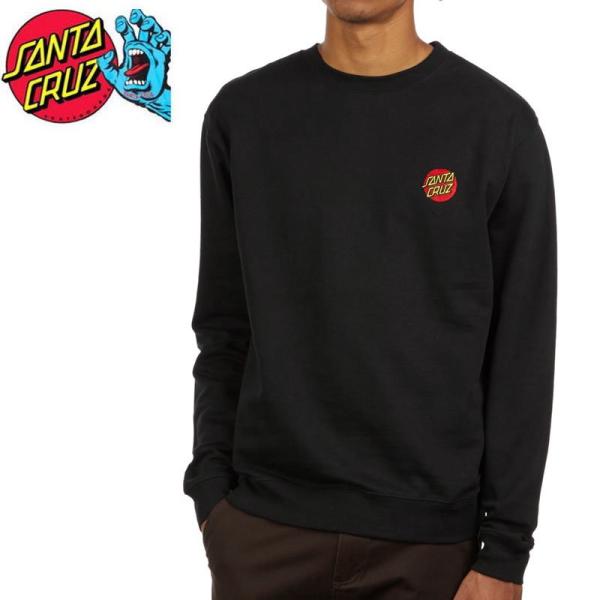 SANTA CRUZ サンタクルーズ スウェット DOT EMBROIDERY CREWNECK S...