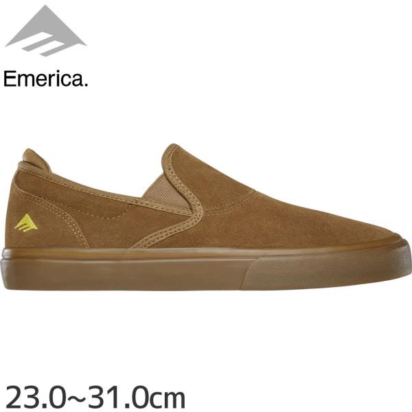 エメリカ EMERICA スケート シューズ WINO G6 SLIP-ON SHOES スウェード...