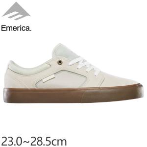 エメリカ EMERICA スケート シューズ CADENCE SHOES スウェード WHITE/GUM NO223｜sk8-sunabe