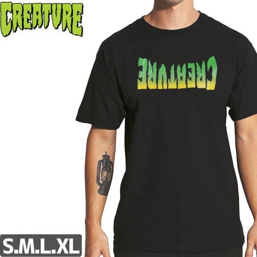 スケボー スケートボード Tシャツ クリーチャー CREATURE ANDRECHT TEE ブラッ...