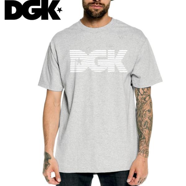 DGK ディージーケー スケボー スケートボード Tシャツ LEVELS TEE ヘザーグレー NO...