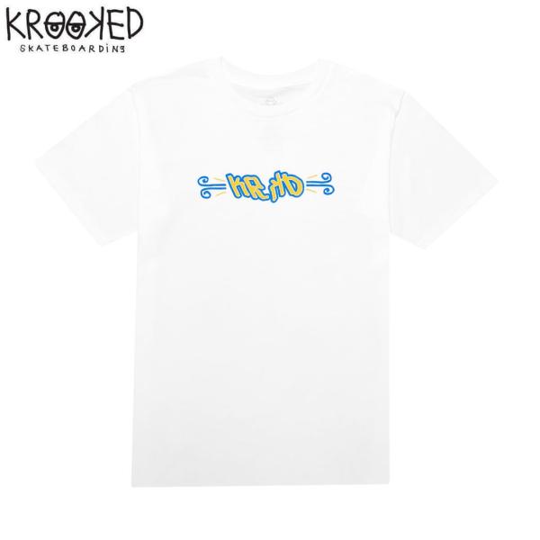 半額セール KROOKED クルックド スケートボード Tシャツ FLASH BACK S/S TE...