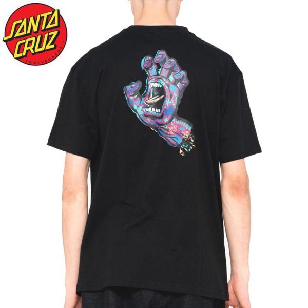 サンタクルズ SANTA CRUZ スケボー Tシャツ GROWTH HAND S/S REG TE...