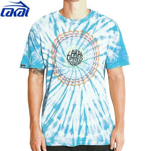 スケボー スケートボード Tシャツ LAKAI ラカイLAKAI SPIRAL TEE タイダイ N...