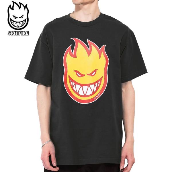 SPITFIRE スピットファイア スケボー Tシャツ BIGHEAD FILL TEE BLACK...