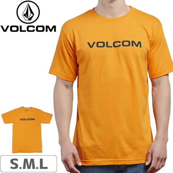 スケボー VOLCOM Tシャツ メンズ CRISP EURO SHORT SLEEVE TEE オ...