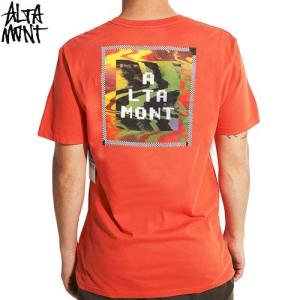 オルタモント ALTAMONT スケボー スケートボード Tシャツ BIT STEP TEE オレン...