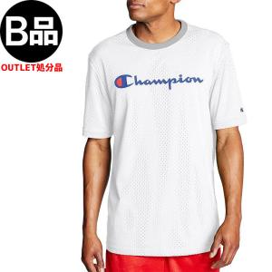 スケボー スケートボード アウトレットCHAMPION チャンピオン Tシャツ REVERSIBLE MESH TEE USAモデル ホワイト｜sk8-sunabe