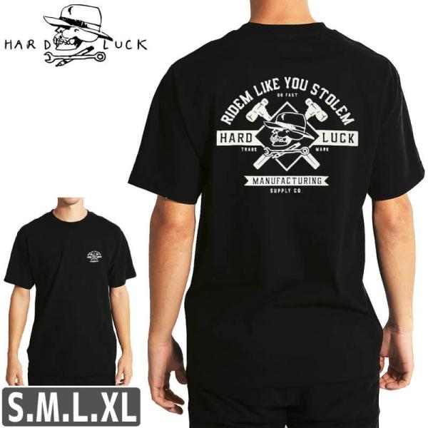 HARD LUCK ハードラック スケボー Tシャツ メンズ Ball Peen Ridem Lik...