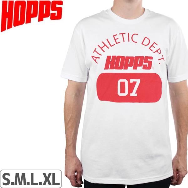 スケボー スケートボード Tシャツ HOPPS ホップス ATHLETIC DEPT.07 TEE ...