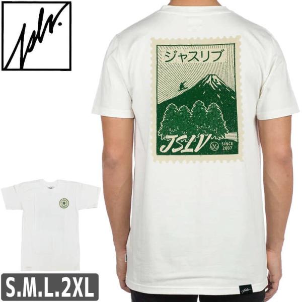 ジャスリブ JSLV スケボー スケートボード Tシャツ スノボー サーフ POSTAGE TEE ...