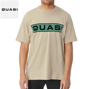 QUASI クワージー スケートボード Tシャツ BAR LOGO TEE SAND サンドタン NO1｜sk8-sunabe