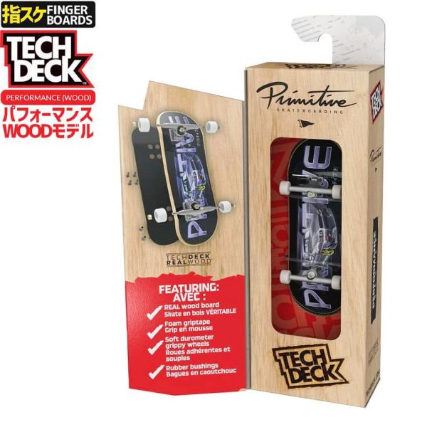 TECH DECK 指スケ フィンガーボード PERFORMANCE SERIES WOOD BOA...