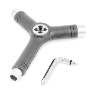スケボー 工具 レンチ SKATE Y-TOOL ねじ切り付き スケートツール