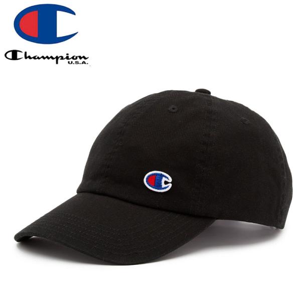 CHAMPION チャンピオン レディース ベースボールキャップ FLOW DAD CAP ブラック...