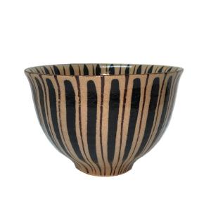 麦藁手 五寸切立鉢 橙/青 小春花窯 瀬戸焼 伝統工芸品 民藝品 食器