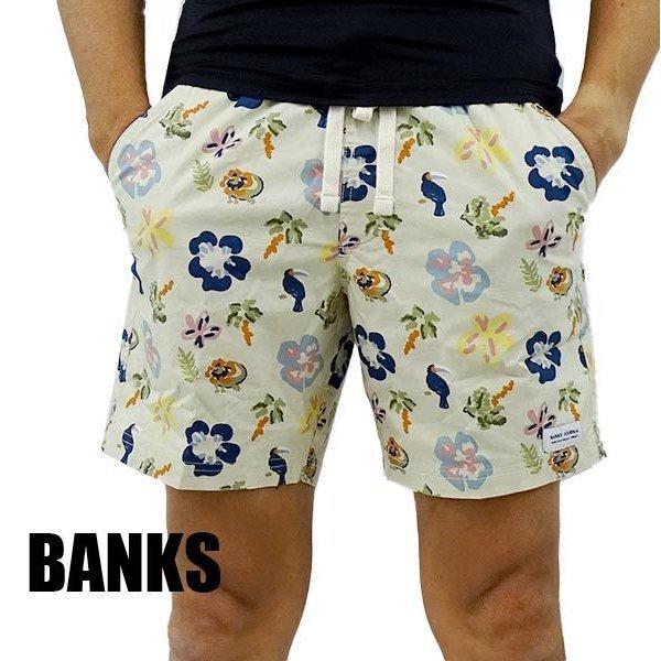 値下げしました！BANKS/バンクス TRAVELS ELASTIC BOARDSHORTS BON...