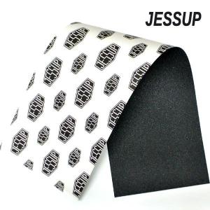 オープニングセール1人5枚までJESSUP SKATEBOARDS/スケートボード用 グリップテープ 9x33 BLACK デッキテープ