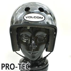 PRO-TEC/プロテック FULL CUT SKATE VOLCOM COSMIC MATTER HELMET スケートヘルメット SKATEBOARDS SK8用 大人用