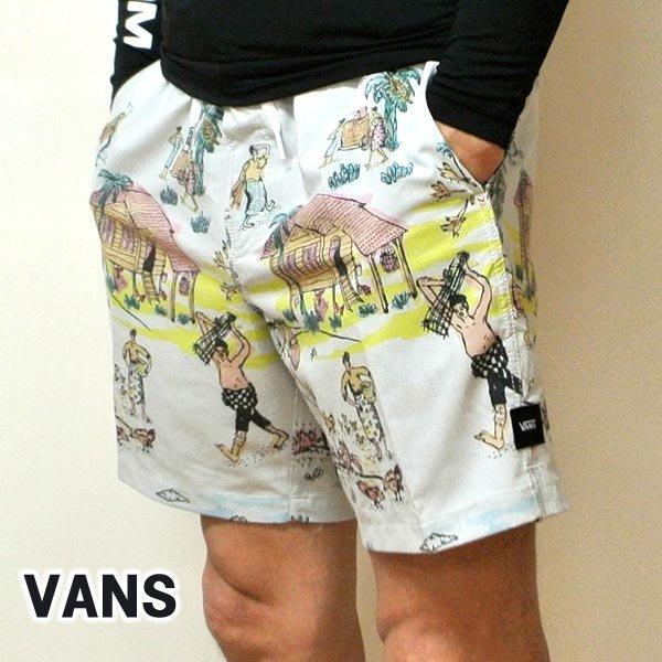 閉店セール！VANS/バンズ VANS×KIDE 男性用 サーフパンツ 水着[返品、キャンセル不可]...