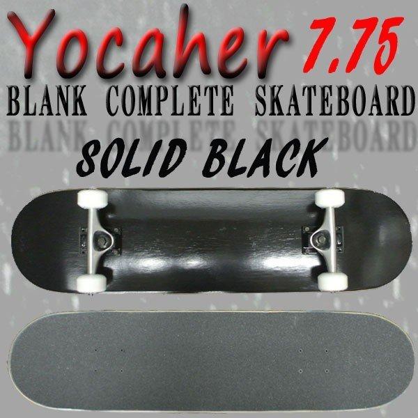 閉店セール！YOCAHER コンプリートスケートボード/スケボー BLANK COMPLETE SK...