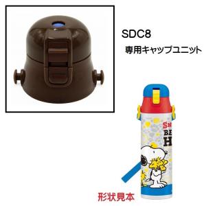 SDC8用キャップユニット （茶色） ワンプッシュダイレクトボトル用 P-SDC8-CU／342011 パーツの商品画像