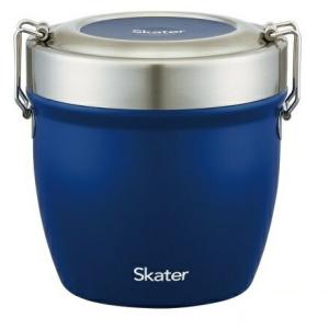 スケーター ブルー 全真空ステンレス丼ぶり弁当箱 保温保冷 総容量830ml  STLBD8